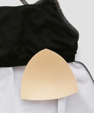 San-ai Resort（三愛水着楽園） タンキニ３点セット　9M・11L　【San-ai Resort（サンアイリゾート）】 チャコールグレー