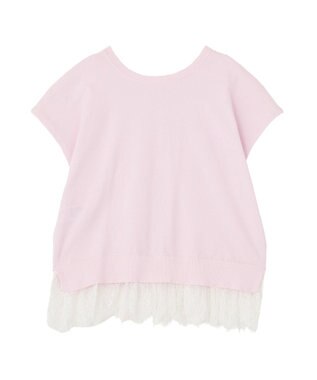 AMERICAN HOLIC 【前後2WAY】裾レースベスト Pink