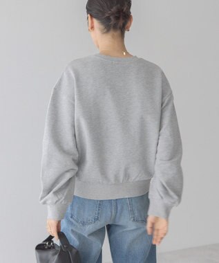 AMERICAN HOLIC タックスリーブスウェット Light Gray Mixture