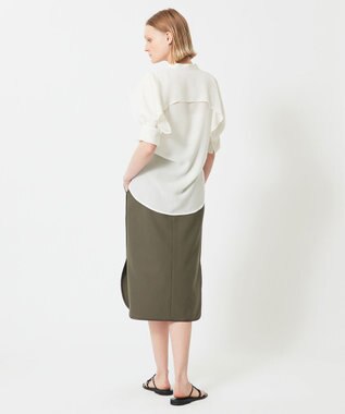 BEIGE， WISTERIA / ナロースカート Khaki