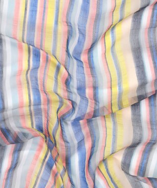 Paul Smith シルクブレンド スカーフ ブルー