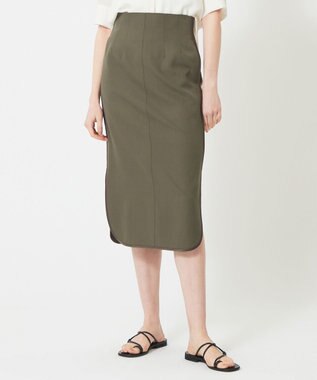 BEIGE， WISTERIA / ナロースカート Khaki