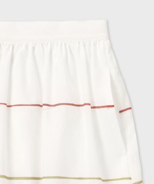 Paul Smith Cairo Stripe Chalk プリント スカート マルチカラー