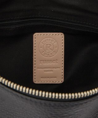 russet レザー2WAYショルダーバッグ(CE-1629) Black