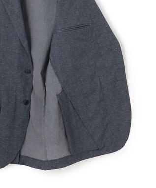 J.PRESS MEN 新色【MECHANICAL】【超軽量 / 清涼感 / 洗える】 ハイパワーストレッチ リネンルックジャケット_26年モデル ネイビー系8