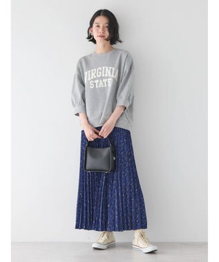 AMERICAN HOLIC ミニ裏毛ロゴスウェット2 Light Gray Mixture