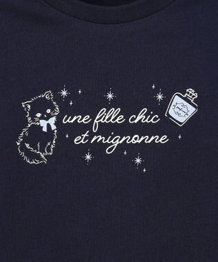 ANY KIDS 【綿100%/接触冷感】ひんやり 2WAY セーラーTシャツ ネイビー