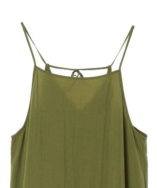 CRAFT STANDARD BOUTIQUE 切替ティアードキャミワンピース Khaki