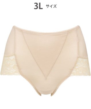 WACOAL 【美ショーツ】 はきこみ丈ふかめ おなか押さえ設計 オーガニックコットン混素材(本体) レディース PPG185 /ワコール