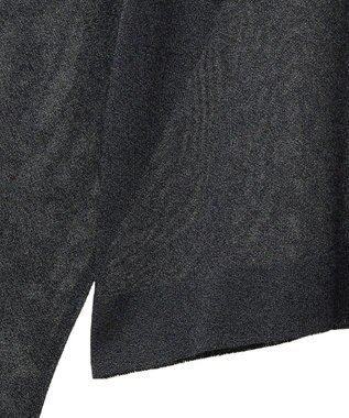 AMERICAN HOLIC シアー襟付きカーディガン Black