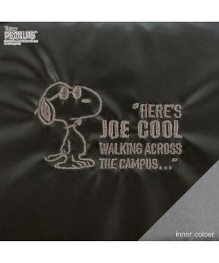 ROOTOTE 8453【スヌーピー】IP.セオルー.パデット.ピーナッツ-0S 01：シャイニーブラック