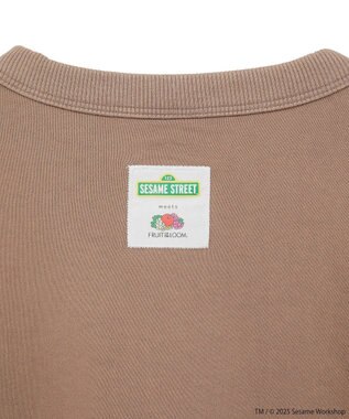 Green Parks セサミストリートミーツフルーツオブザルーム　スウェット Brown