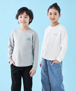 UNFILO 【110-150cm】選べるアソート ロゴロンT(UNISEX) [プリントロゴ]オフ