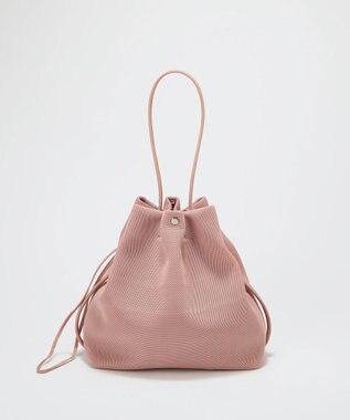 TOPKAPI 【Breath TOPKAPI】メッシュ 2way ビッグ ワンハンドル ショルダーバッグ ピンクグレー