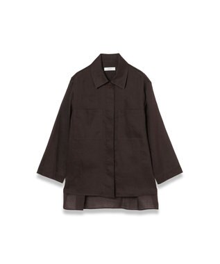 JOSEPH ラミーボイル　ブラウス　SIMI Espresso