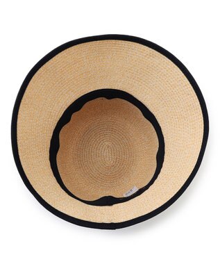 TOCCA 【サイズ調整可】HALF BRIM RIBBON HAT ブレードハット ベージュ系