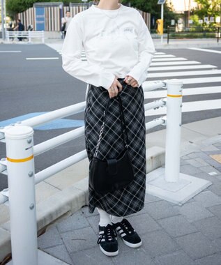 WEGO ラインストーンサイドドロストロンT ホワイト