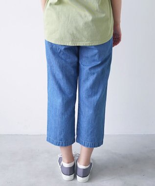 caqu FS linen cropped tapered pants クロップド丈 リネンイージーパンツ 3years