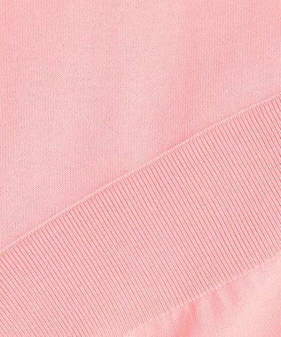 23区 【Oggi4月号掲載/洗える】プレミアムビオコットン 半袖 ニット ピンク系