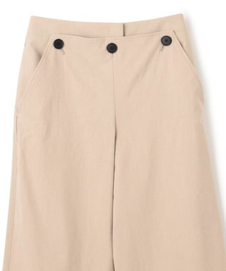 JOSEPH クリスピーストレッチ　ワイドトラウザーズ Linen