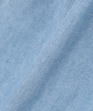 ANY KIDS 裾 スカラップ ショートパンツ デニムブルー