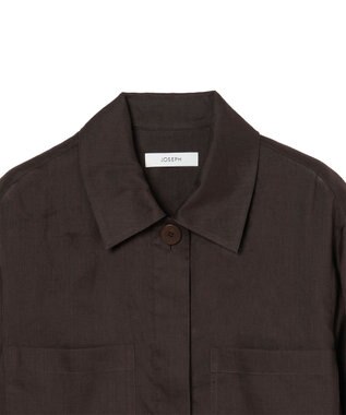 JOSEPH ラミーボイル　ブラウス　SIMI Espresso