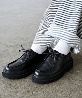 APOM トラックソールチロリアンシューズ 40 ブラック