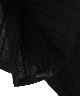 Green Parks サイドドロストショート丈シャツ（無地） Black