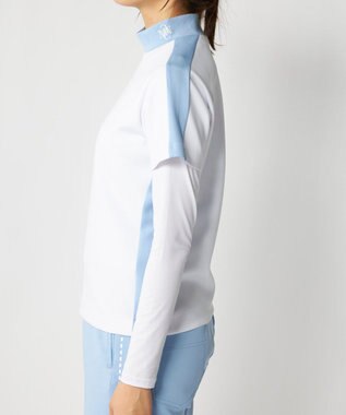 FILA GOLF／marie claire 【Marie claire sports】半袖モックネックシャツインナーセット ホワイト