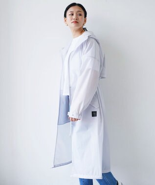 F/ACSION MATSU レインコート SILVER GRAY