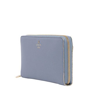 LANVIN en Bleu メラニー ラウンドファスナー長財布 ブルー