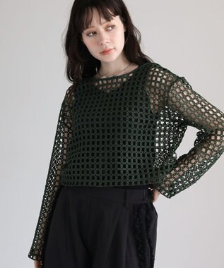 Green Parks ・ＳＵＧＡＲ　ＳＰＯＯＮ　２ｗａｙフラワーメッシュカーデ Green