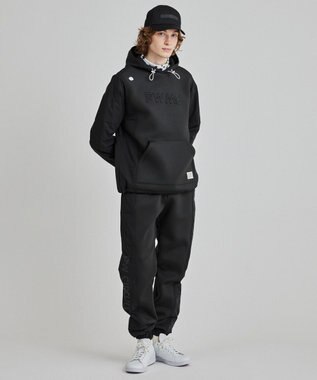 PW CIRCULUS 【MEN】中綿コンビデタッチャブルフーディ ブラック系