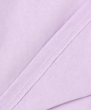 ANY KIDS アニマルモチーフ長袖Tシャツ ラベンダー×ねこ