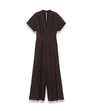 JOSEPH エアリープリッセ　ジャンプスーツ Ebony