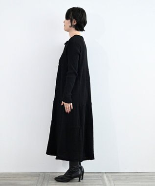 crêprie tsumori chisato creperie DRESS クレプリ ロングワンピース BLACK