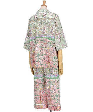 tsumori chisato SLEEP ツモリチサト パジャマ 綿100%(本体) ローン素材 7分袖 長袖 8分丈 レディース UDT213 /ワコール メロン