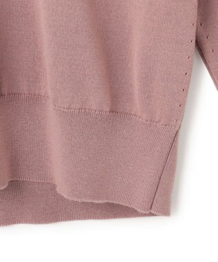 JOSEPH HOMME 【HIGH GRADE LINE】ヤマガタメリノ　モックネックニット ピンク系