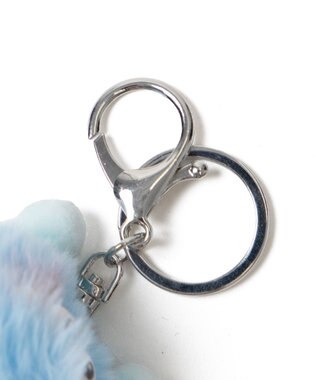 WEGO ミニおめかしモンスターぬいぐるみキーホルダー ブルー