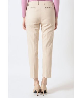 DAKS C/NY ダブルクロス テーパードパンツ ベージュ