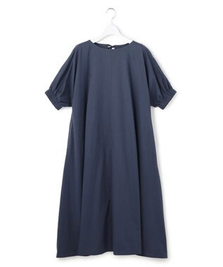 J.PRESS YORK STREET 【WOMEN】ドルマンワンピース ネイビー系