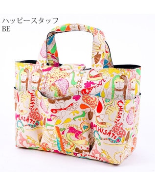 tsumori chisato CARRY カットオブツールバッグL　ハッピースタッフ　トートバッグ