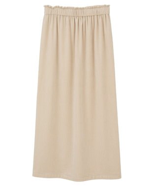 Green Parks ぽかぽか裏起毛ベロアＩラインスカート