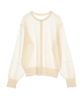 earth music&ecology ＳＥＴ２点シアーニットプルオーバー＋カーディガン