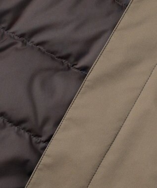 J.PRESS MEN ファンクショナルコート25年モデル【デタッチャブル】スタンドフォールシートコート / ダウンライナー ベージュ系