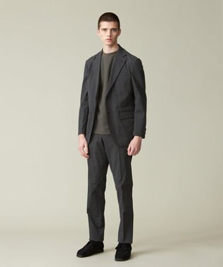 J.PRESS MEN 汗ばむ夏の最適解Tシャツ【UVカット / 接触冷感 】【J.PRESS PREMIUM JERSEY】無地コットン Tシャツ ダークグリーン系