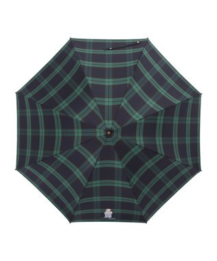 MOONBAT 【雨傘】POLO RALPH LAUREN（ポロ ラルフローレン）チェック ポロベア ワンポイント 長傘 ブラックウォッチ
