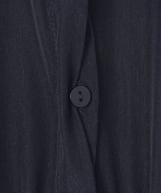 ANY SIS 【洗える】プリーツティアード ワンピース ネイビー