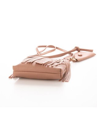 UNBILLION cachecache フリンジディテールスマホショルダー ピンク