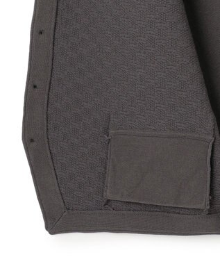 J.PRESS MEN 重ねて映える洗練レイヤード【ストレッチ / イージーケア】【FLEX YARN】ハイゲージ ニットベスト グレー系